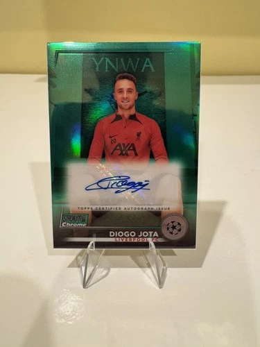 Diogo Jota 2023 Topps Chrome Stadium Club Green /99