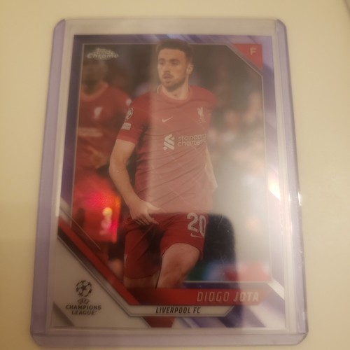 Diogo Jota 2021 Topps Chrome UCL Purple /250