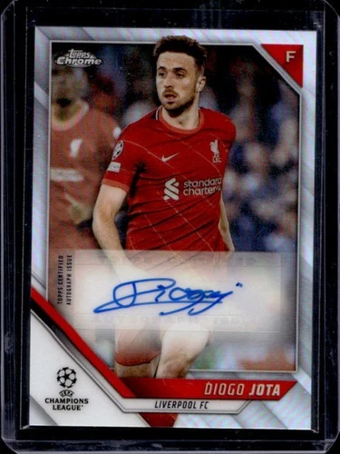 Diogo Jota 2021 Topps Chrome UEFA