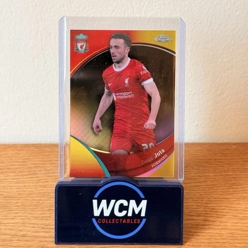 Diogo Jota 2023 Topps Chrome Yellow /75