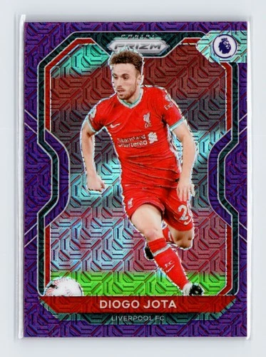 Diogo Jota 2020 Panini Chronicles Purple Mojo