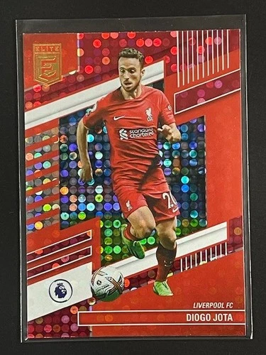Diogo Jota 2022 Panini Donruss Elite Red Disco /22