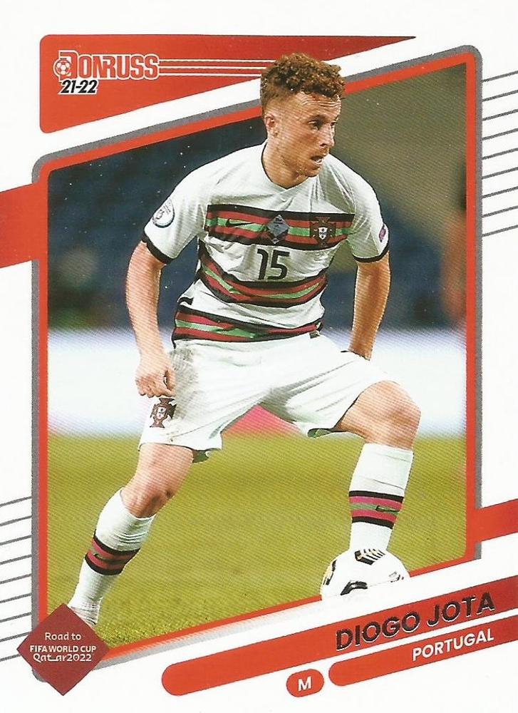 Diogo Jota 2021 Panini Donruss Soccer 120