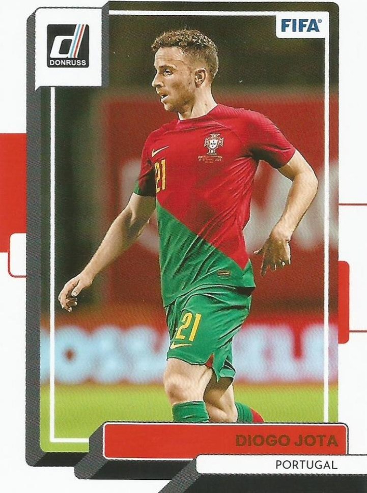 Diogo Jota 2022 Panini Donruss Soccer 31