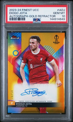 Diogo Jota 2023 Topps Finest /50