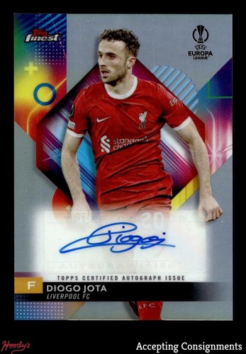 Diogo Jota 2023 Topps Finest