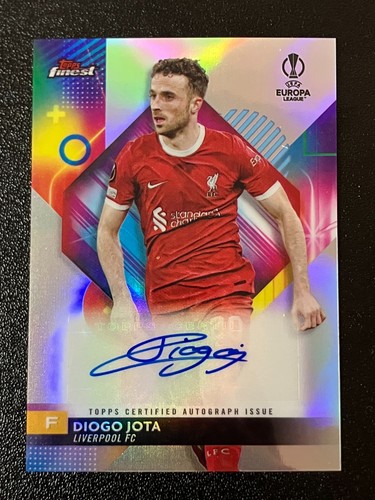 Diogo Jota 2023 Topps Finest