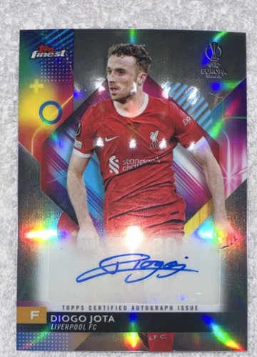 Diogo Jota 2024 Topps Finest UEFA Club