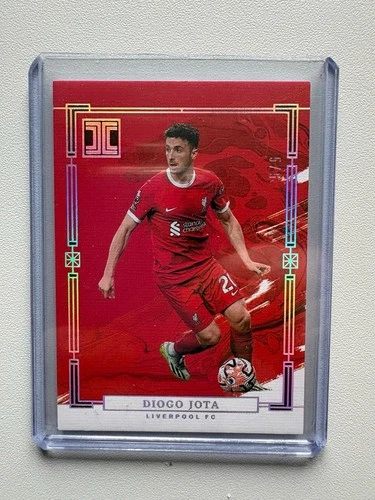 Diogo Jota 2023 Panini Impeccable Emerald /5