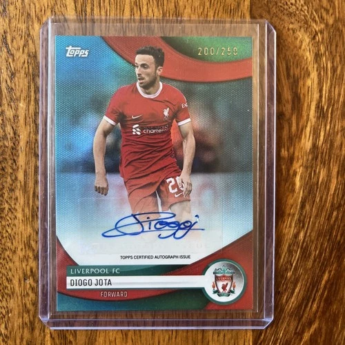 Diogo Jota 2023 Topps Liverpool FC Team Set /250