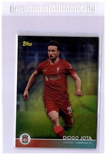 Diogo Jota 2021 Topps Liverpool FC Team Set /50