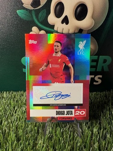 Diogo Jota 2024 Topps Liverpool Team Set /250