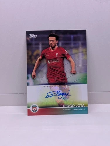 Diogo Jota 2021 Topps Liverpool Team Set