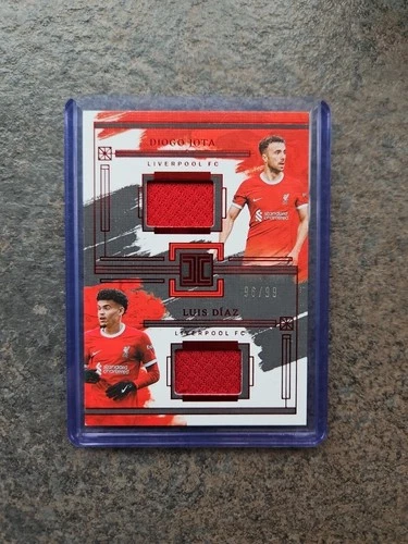 Diogo Jota & Luiz Díaz 2023 Panini Impecable 96/99