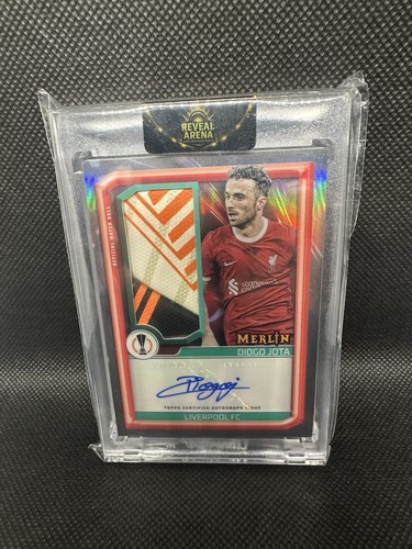 Diogo Jota 2023 Topps Merlin Chrome