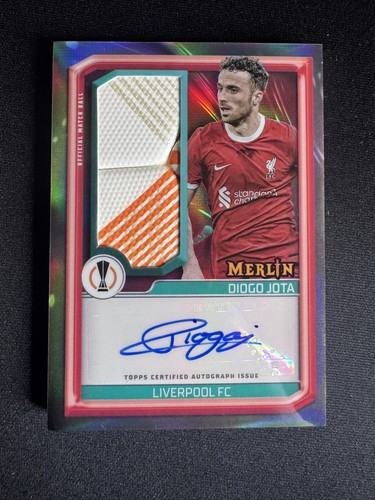 Diogo Jota 2023 Topps Merlin Chrome