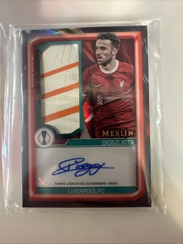 Diogo Jota 2023 Topps Merlin Chrome