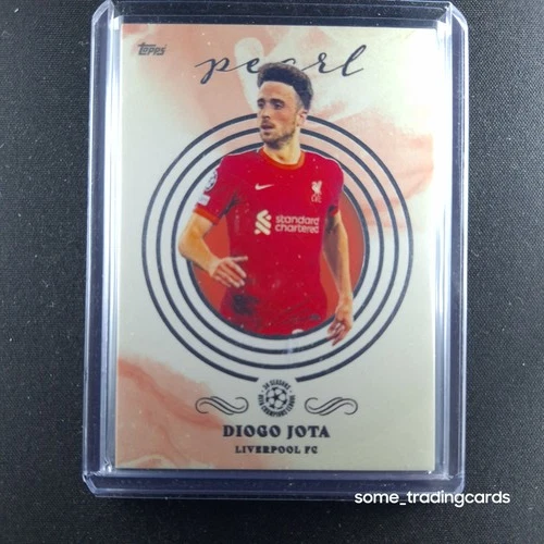 Diogo Jota 2021 Topps Merlin Chrome Pearl