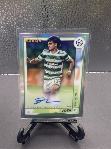 Diogo Jota 2023 Topps Merlin Chrome Refractor