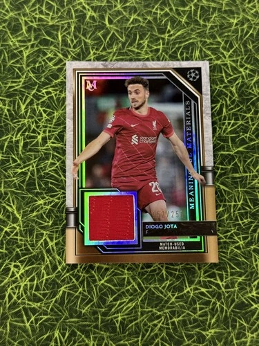 Diogo Jota 2021 Topps Museum Amethyst /250
