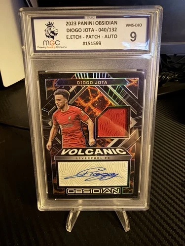 Diogo Jota 2022 Panini Obsidian Volcanic /132