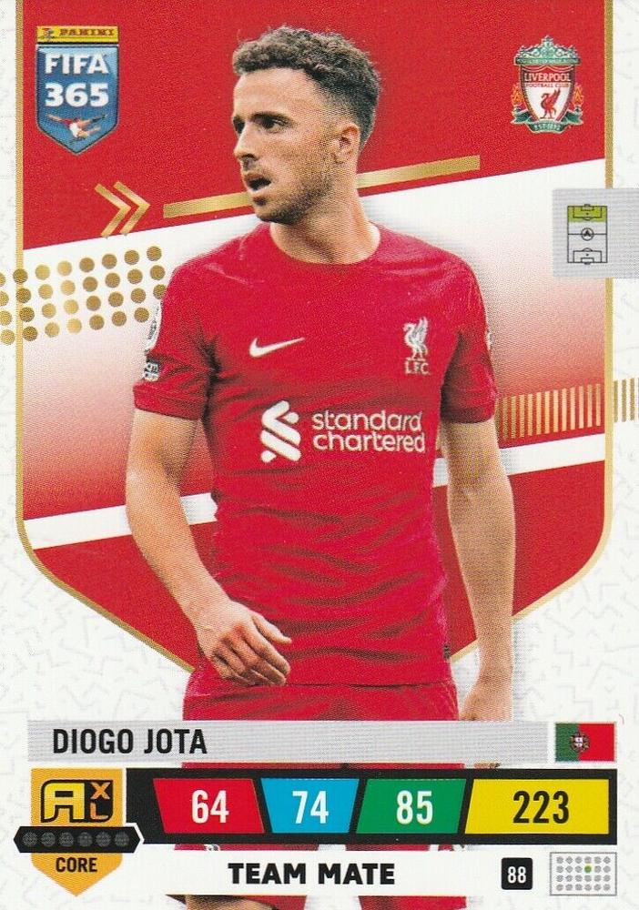 Diogo Jota 2023 Panini Adrenalyn XL FIFA 365