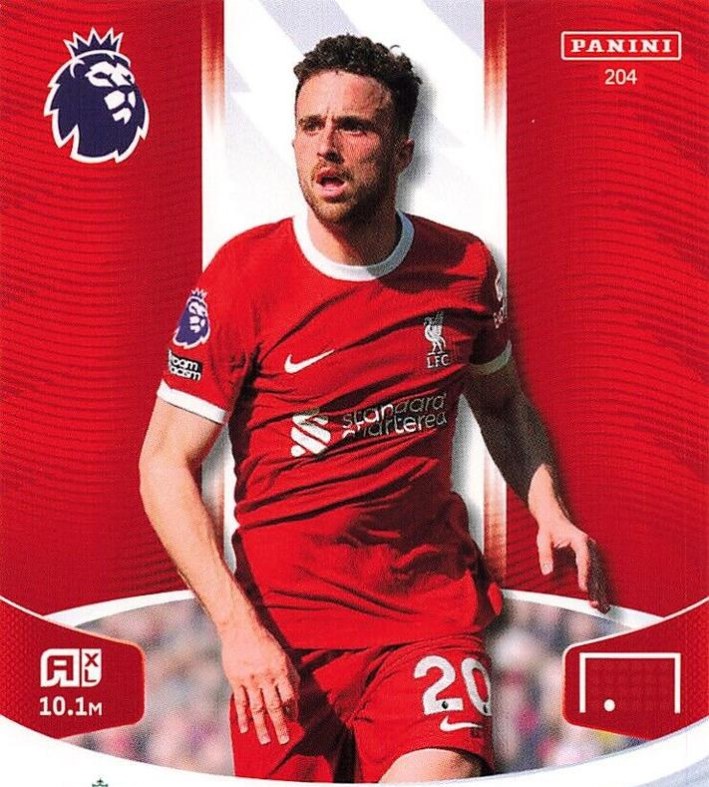 Diogo Jota 2024 Panini Adrenalyn XL Premier League