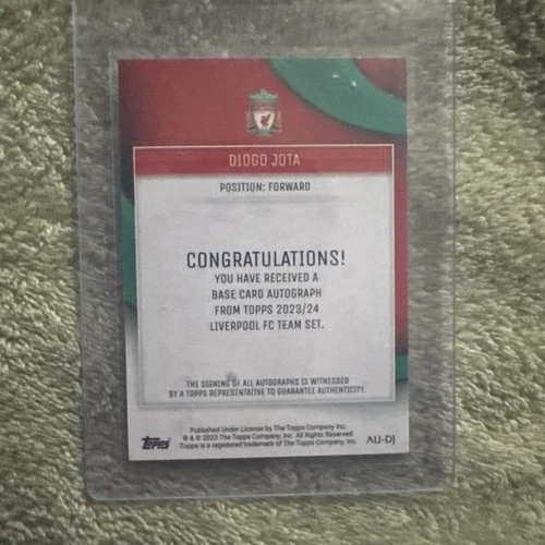 Diogo Jota 2023 Topps Premier League /250