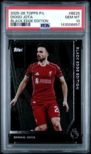 Diogo Jota 2025 Topps Premier League Black Edge #BE25