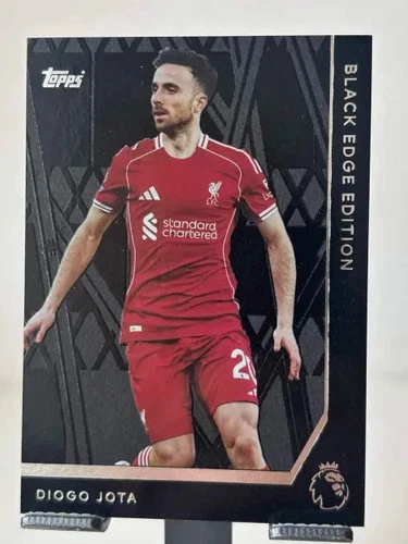 Diogo Jota 2025 Topps Premier League Black Edge Edition
