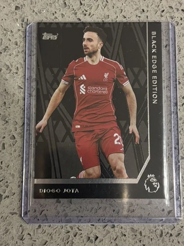 Diogo Jota 2026 Topps Premier League Black Edge Edition