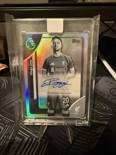Diogo Jota 2025 Topps Premier League Black & White /75
