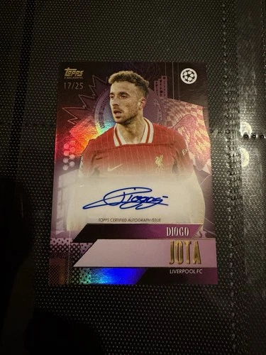 Diogo Jota 2024 Topps Premier League Gold /25