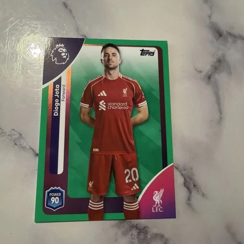 Diogo Jota 2025 Topps Premier League Green