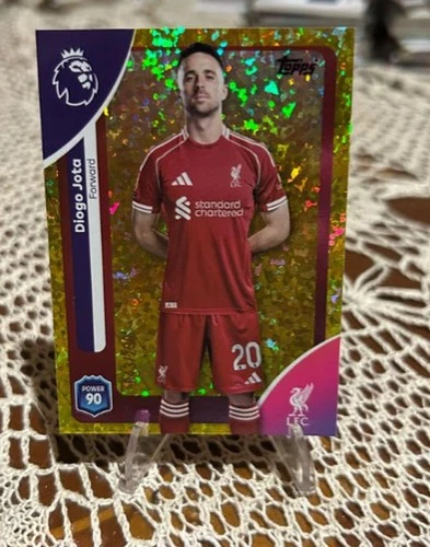 Diogo Jota 2026 Topps Premier League Yellow /299