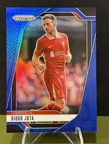 Diogo Jota 2024 Panini Prizm Blau /299