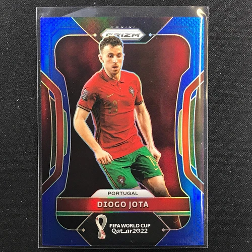 Diogo Jota 2022 Panini Prizm FIFA World Cup Qatar Blue /299