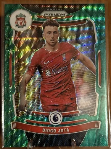 Diogo Jota 2021 Panini Prizm Green Wave