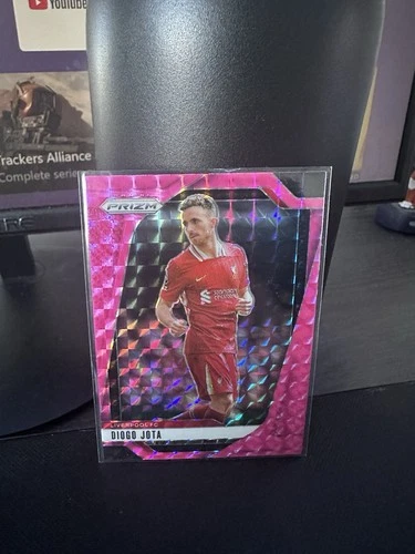 Diogo Jota 2024 Panini Prizm Pink Mosaic Prizm