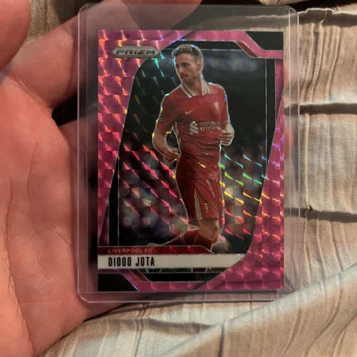 Diogo Jota 2024 Panini Prizm Pink Prizm