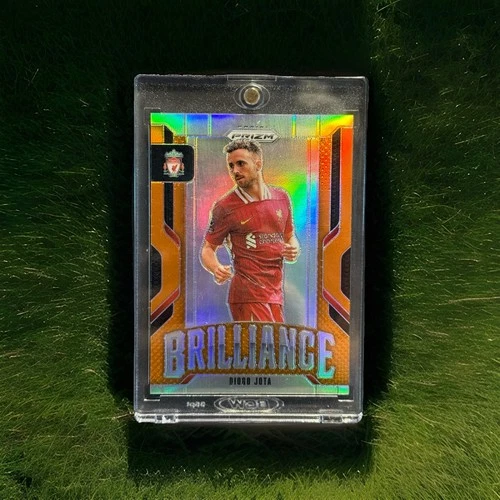 Diogo Jota 2024 Panini Prizm Premier League Orange Prizm /25