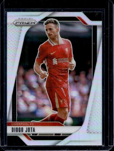 Diogo Jota 2024 Panini Prizm Premier League Silver