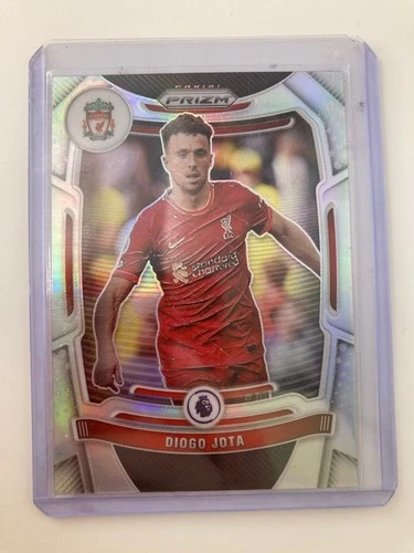 Diogo Jota 2021 Panini Prizm Premier League Silver Prizm