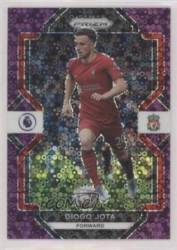 Diogo Jota 2023 Panini Prizm Purple /25