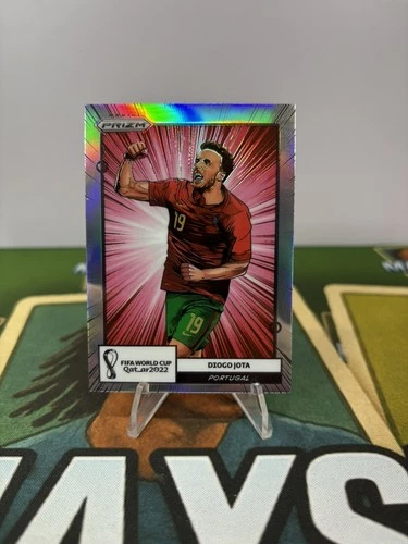 Diogo Jota 2022 Panini Prizm World Cup