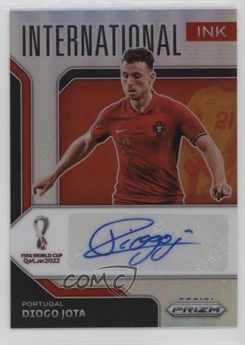Diogo Jota 2022 Panini Prizm World Cup Silver 36/99