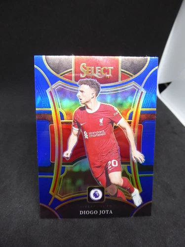 Diogo Jota 2023 Panini Select Blue Prizm #152