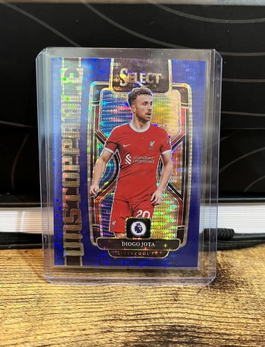 Diogo Jota 2023 Panini Select Blue Pulsar