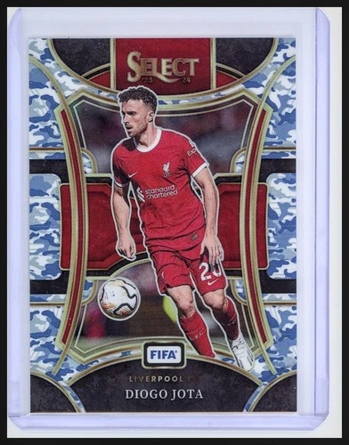 Diogo Jota 2024 Panini Select FIFA Winter Camo /99