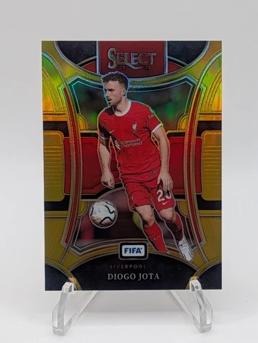 Diogo Jota 2023 Panini Select Mezzanine Gold /10